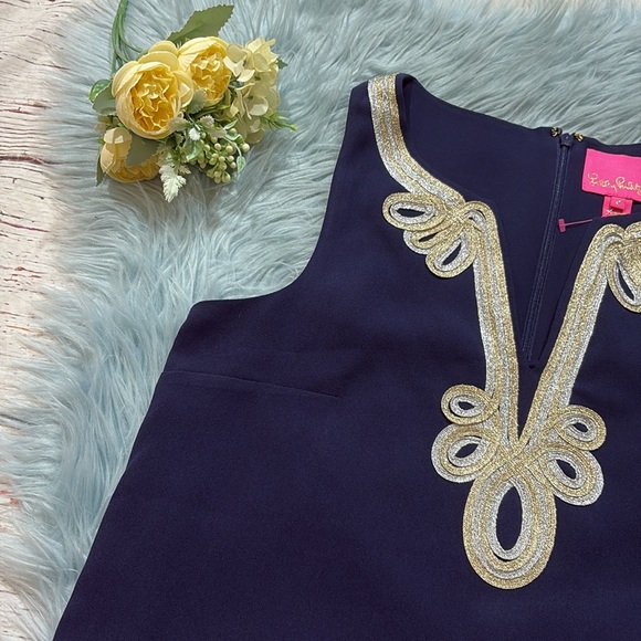 NWOT Lilly Pulitzer Cherlyn Soft Shift Dress sz 8 - Picture 4 of 9